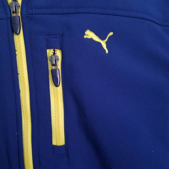 Puma zip up jacket Boys Large - Picture 5 of 6
